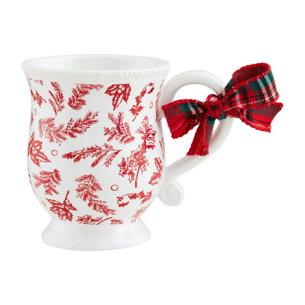 Christmas Toile Mug