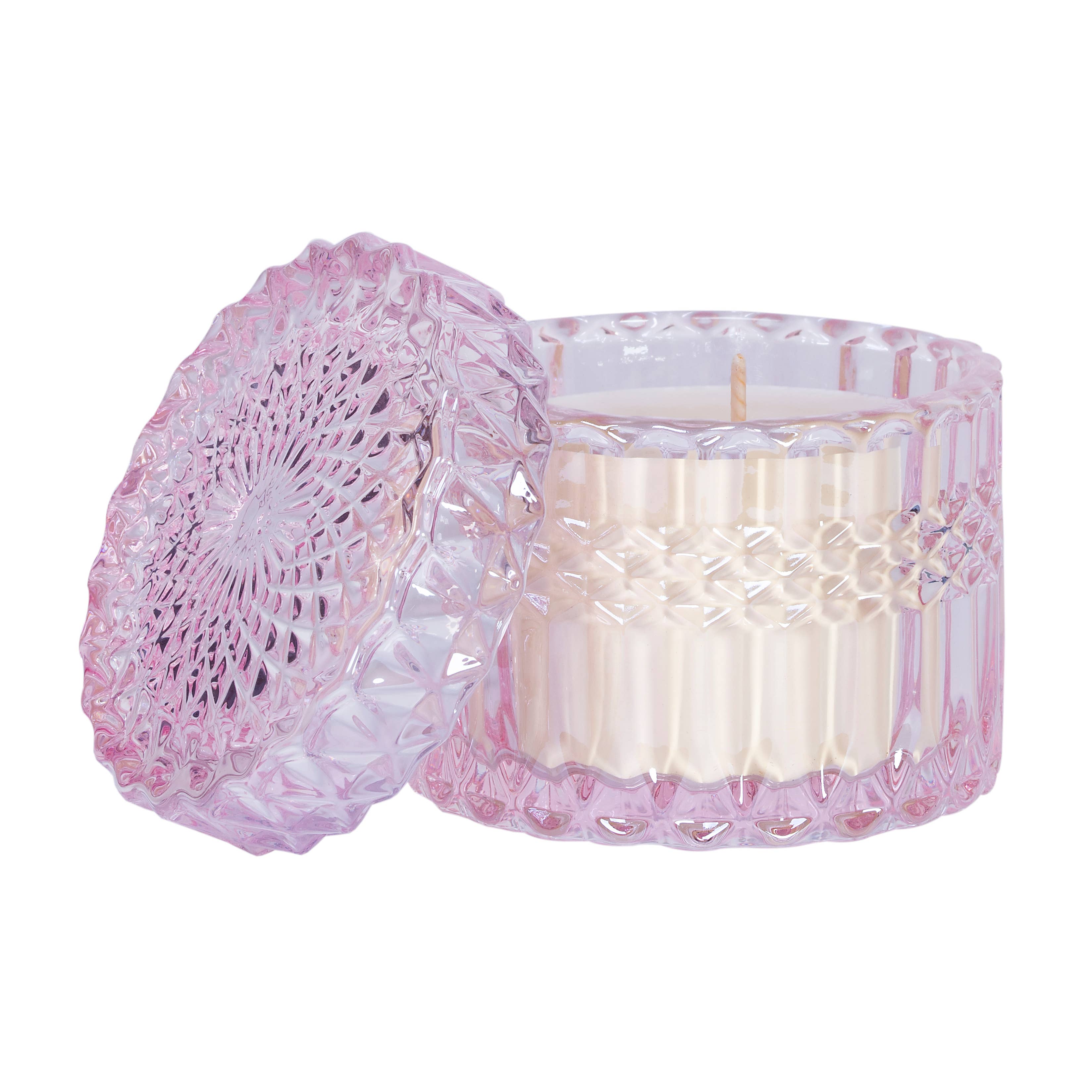 Peony Petite Shimmer Candle 8oz