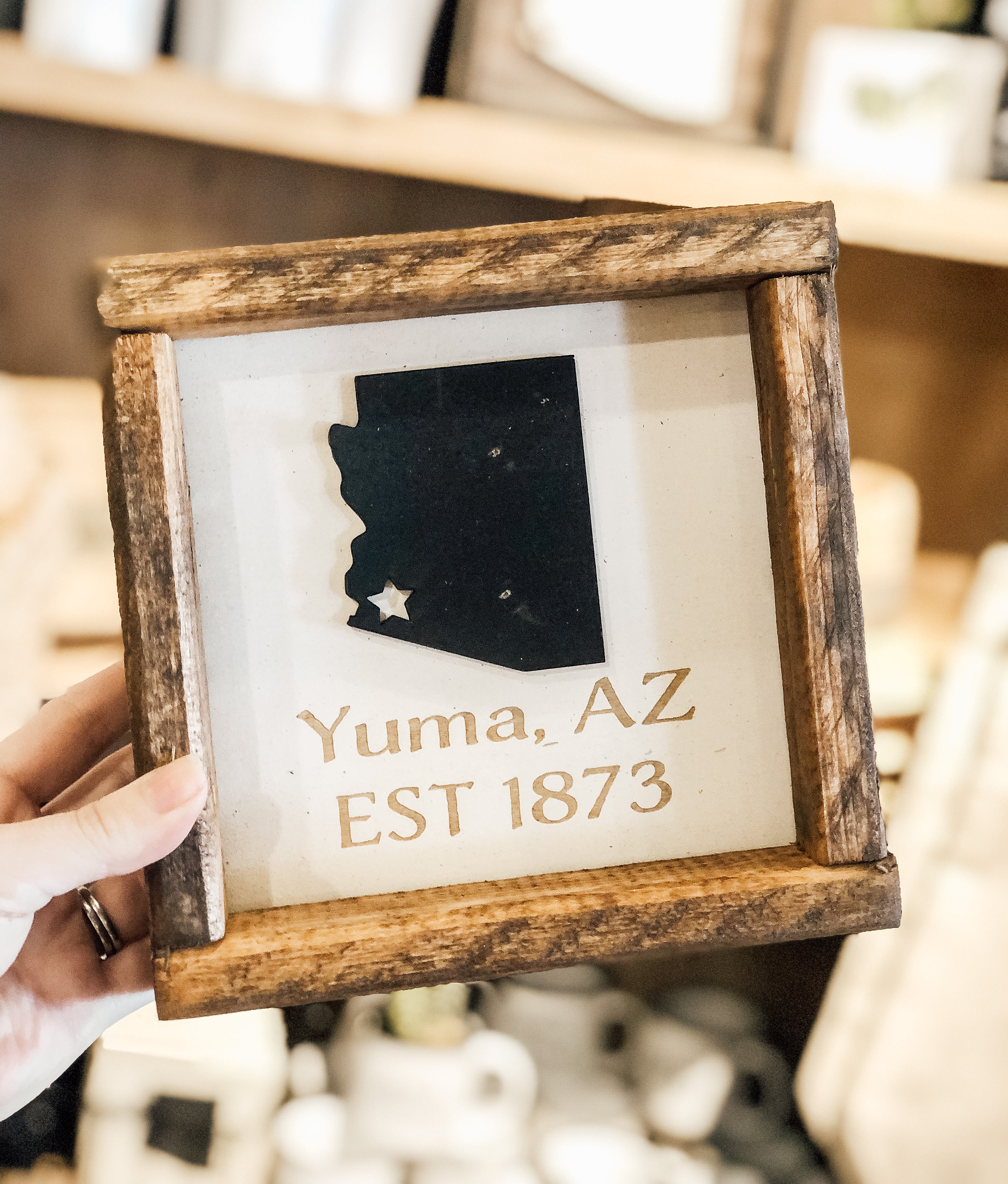 Yuma, Arizona Box Sign