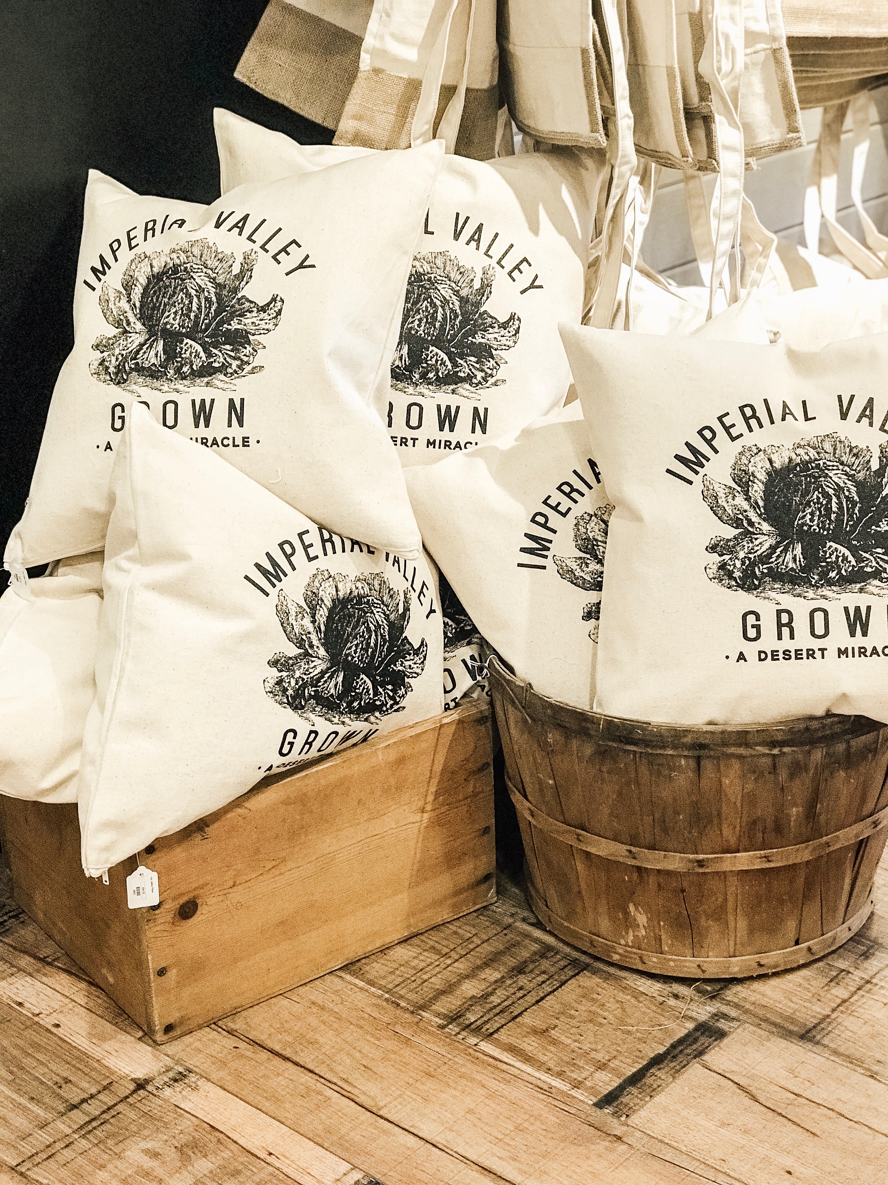 Imperial Valley Grown Pillow