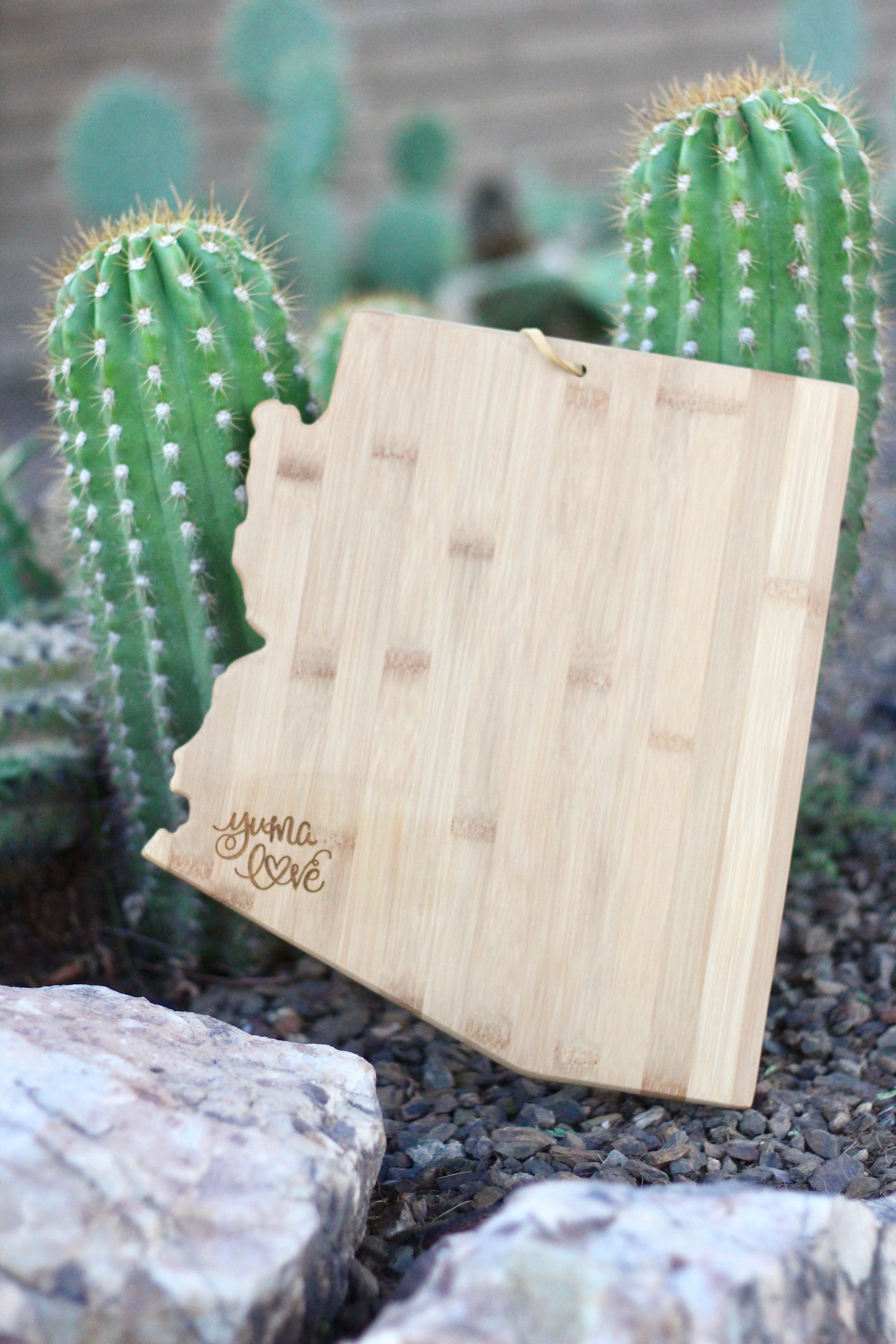 Arizona "Yuma Love" Cutting Board