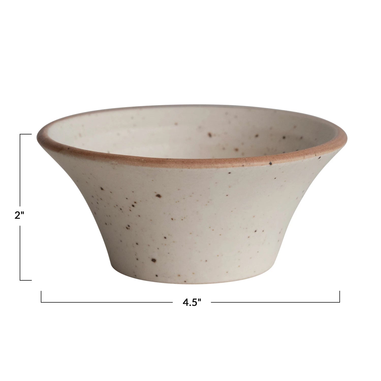 Small Round Speckled Bowl