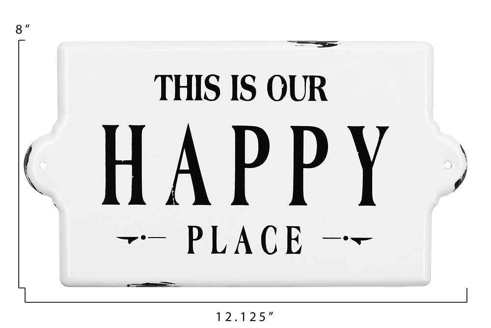 Happy Place Sign