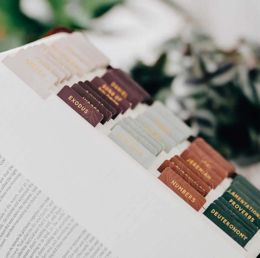Jewel Tone Bible Tabs